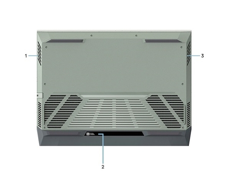 Laptop Dell G5 5511 P105F006BGR - tản nhiệt dưới