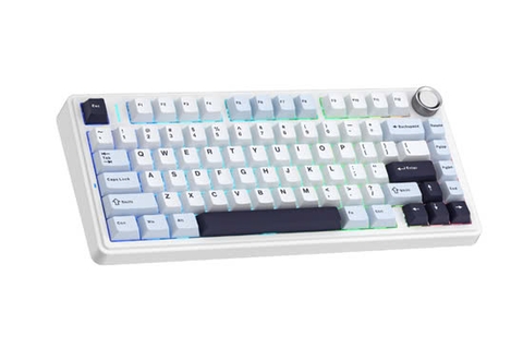Keyboard Aula F75 - Grey Wood V3 Switch - purple 2