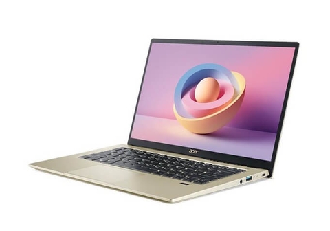 Laptopnew - ACER Swift 3X SF314-510G-57MR (Gold) cổng kết nối bên phải