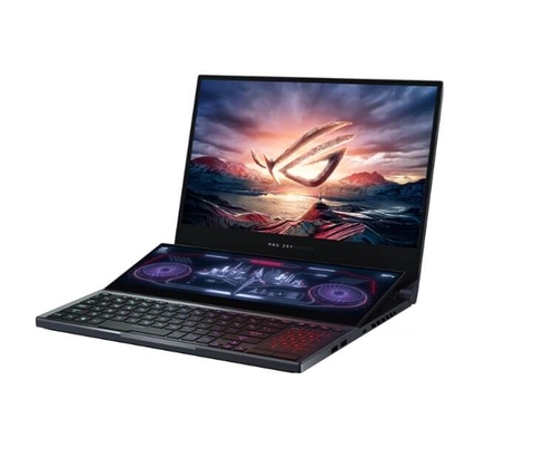 Laptop Asus ROG Zephyrus Duo 15 GX551QR HB066T cổng kết nối bên phải