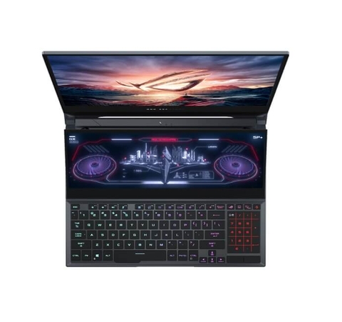 Laptop Asus ROG Zephyrus Duo 15 GX551QR HB066T bàn phím led RGB