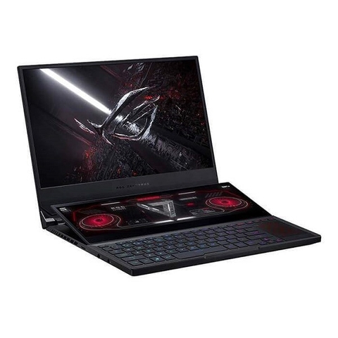 Laptop Asus ROG Zephyrus Duo 15 GX551QR HB120T cổng kết nối bên trái