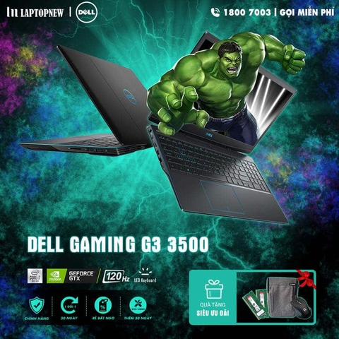 Laptop Dell Gaming G3 15 3500 P89F002DBL