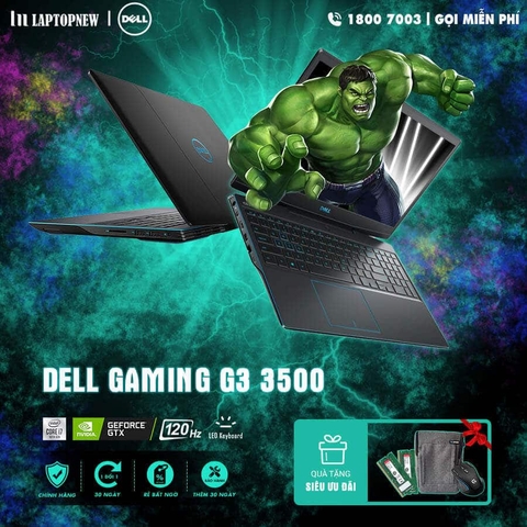 Laptop Dell Gaming G3 15 3500 G3500C