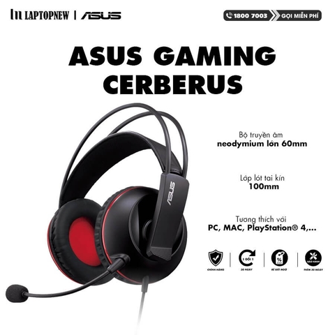 Headset Gaming Cerberus - ASUS