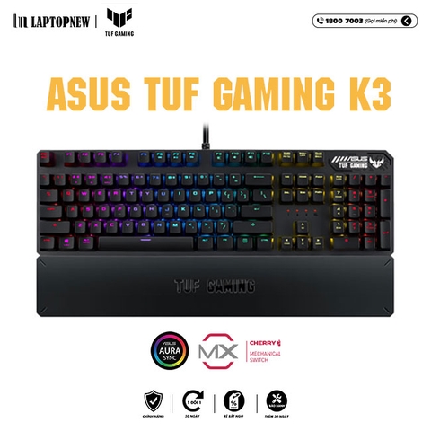 Keyboard Asus TUF K3 Red - ASUS