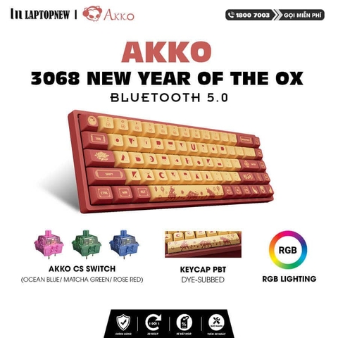 Keyboard AKKO 3068 v2 Year of OX - AKKO