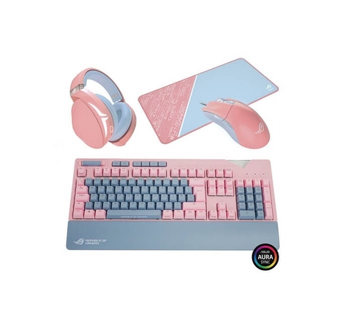 Laptopnew - Keyboard Mechancial ASUS ROG STRIX Flare Pink - 5