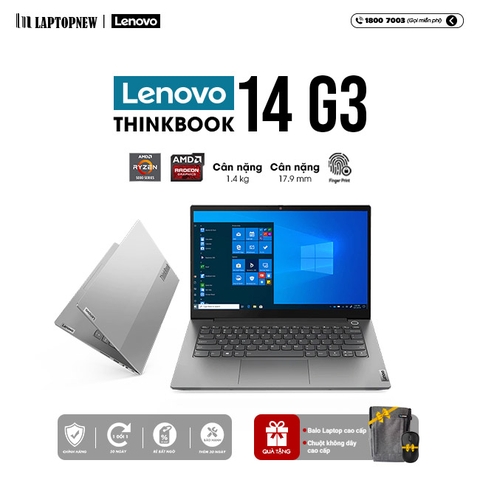 Laptop Lenovo ThinkBook 14 G3 ACL 21A2004BVN khuyến mãi
