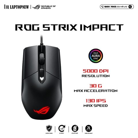 Mouse Asus ROG Strix Impact 1