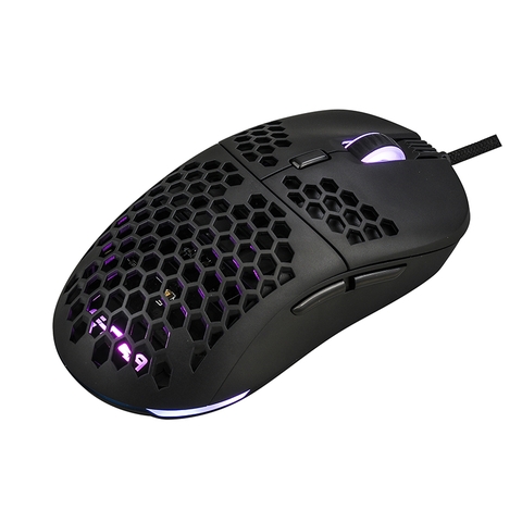 Mouse Gaming EM618 with RGB led, 12400 DPI - EDra