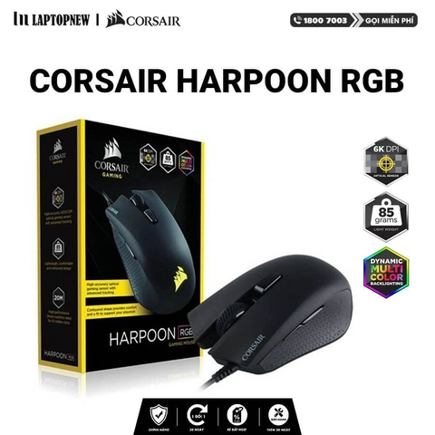 Mouse Gaming - Corsair Harpoon RGB