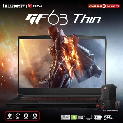 Laptop MSI GF63 8RD 242VN