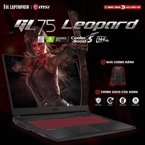 Laptopnew - MSI GL75 9SD - 035VN khuyến mãi quà tặng