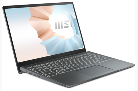 Laptop Modern 14 B11MOU 666VN cổng kết nối bên trái