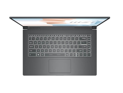 Laptop MSI Modern 15 A11MU 606VN bàn phím led