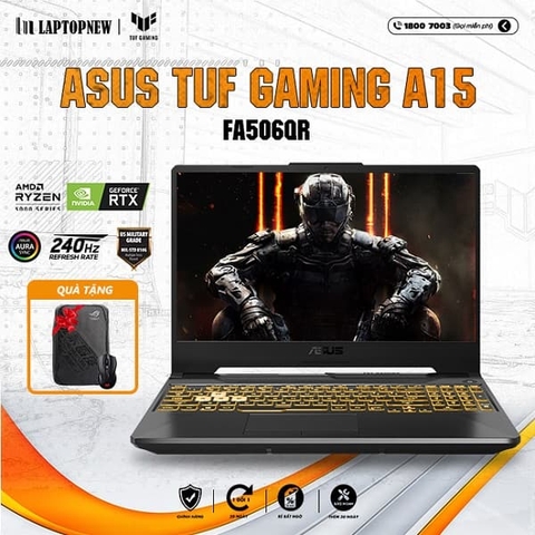 Laptop Asus Tuf A15 FA506QR AZ003T khuyến mãi