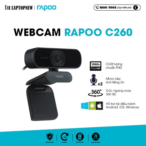 WEB CAMCER C260 | FHD 1080.