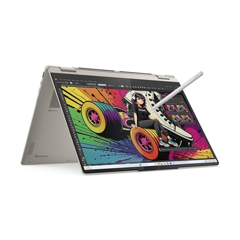 Laptop Lenovo Yoga 7 2in1 16AKP10 R71610 | CPU R7 AI 350 | RAM 16GB LPDDR5X | SSD 1TB PCIe | VGA Onboard | 16.0 WUXGA IPS, 100% sRGB, Touch cảm ứng, xoay 360@ | Win11