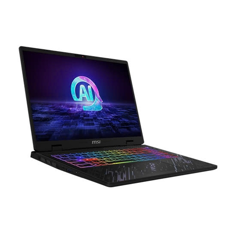 MSI Pulse 16 AI - cổng kết nối trái