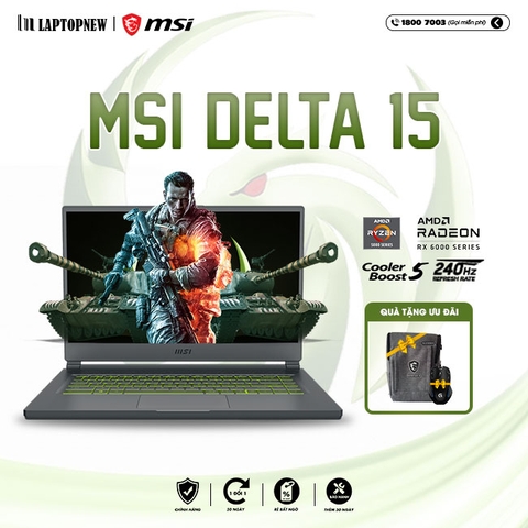 Laptop MSI Delta 15 A5EFK 095VN