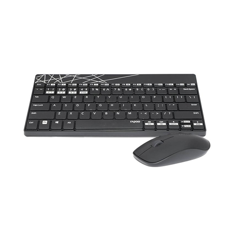 Laptopnew - Keyboard E2000M & Mouse Wifi M200 đa chế độ - 8000M - 1