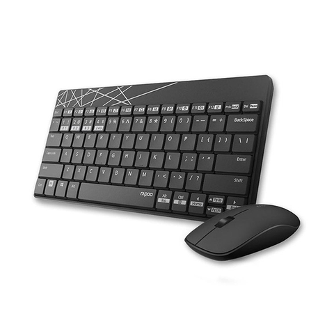 Laptopnew - Keyboard E2000M & Mouse Wifi M200 đa chế độ - 8000M - 2