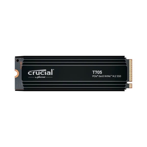 SSD 2TB M.2 PCIe Gen5 with heatsink - Crucial® T705 CT2000T705SSD5