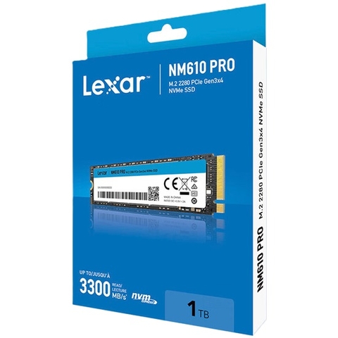 SSD 1TB PCIe gen3x4 - lexar NM610 Pro 1