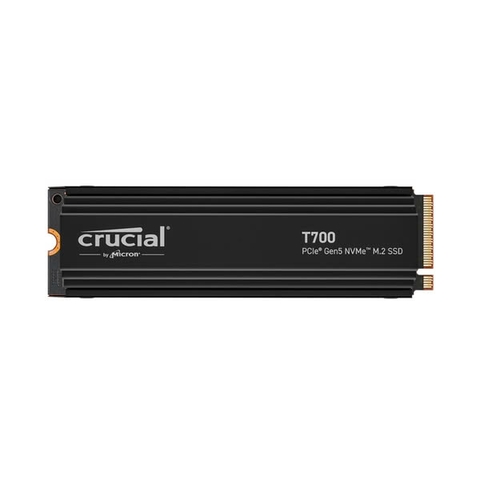 SSD 4TB M.2 PCIe Gen5 with heatsink - Crucial® T700