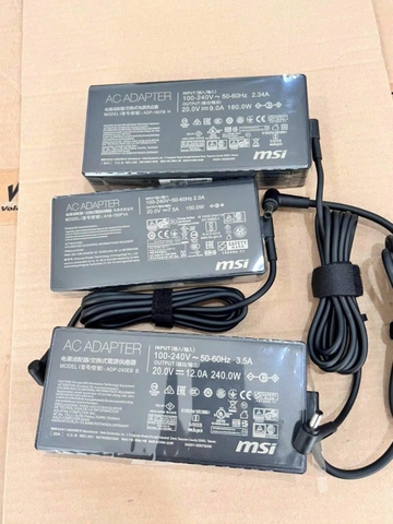 Sạc Adapter MSI đầu kim (150W ~ 20V)