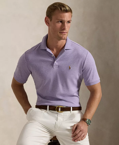 Men's Classic Fit Soft Cotton Polo