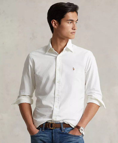 Men's Classic Fit Long Sleeve Oxford Shirt