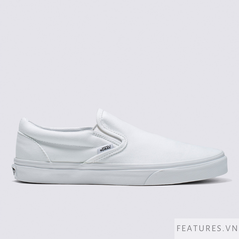 Vans Classic Slip on All White