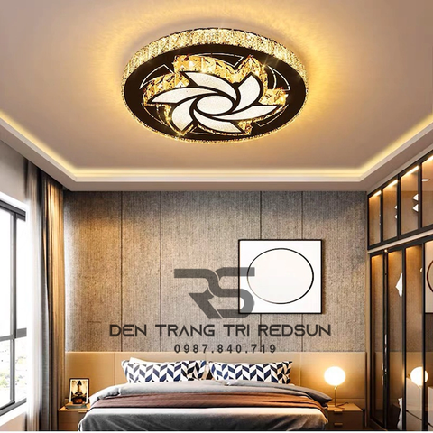 20+ Mẫu đèn mâm ốp trần cho không gian thêm phần sang trọng