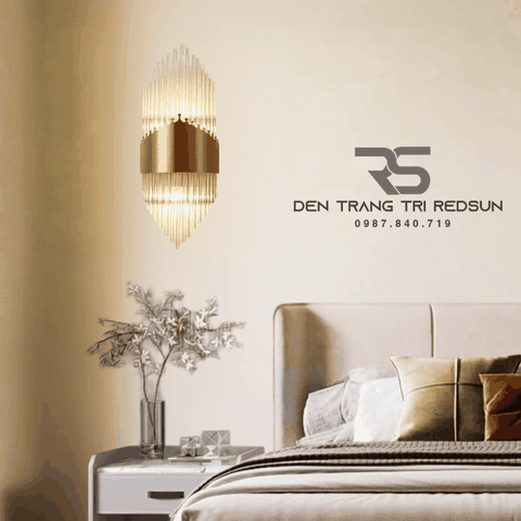 Đèn Tường Pha Lê Trang Trí Phòng Khách, Phòng Ngủ, Phòng Ăn Hiện Đại DT-C637