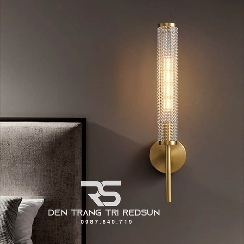 Đèn Tường Trang Trí Phòng Khách, Phòng Ngủ, Cầu Thang Phong Cách Bắc Âu Chất Liệu Pha Lê DTP-006
