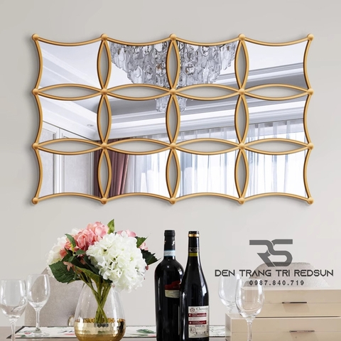 Gương Treo Tường Toàn Thân Trang Trí Phòng Khách, Phòng Ngủ, Nhà Tắm GDC-002