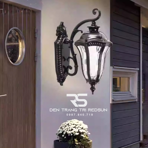 Đèn Tường Chùa Hợp Kim Lắp Ngoài Trời DT-C0119