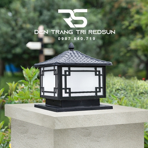Đèn Trụ Cổng Lắp Ngoài Trời Chất Liệu Hợp Kim DT-D7165