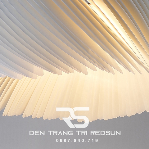 Đèn Thả Trần Hiện Đại Phong Cách Bắc Âu Ngàn Lớp Chất Liệu Acrylic DC-L028