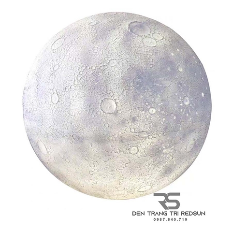 Đèn Mặt Trăng Siêu To Khổng Lồ 3D Lắp Trang Trí Ngoài Trời DC-T109