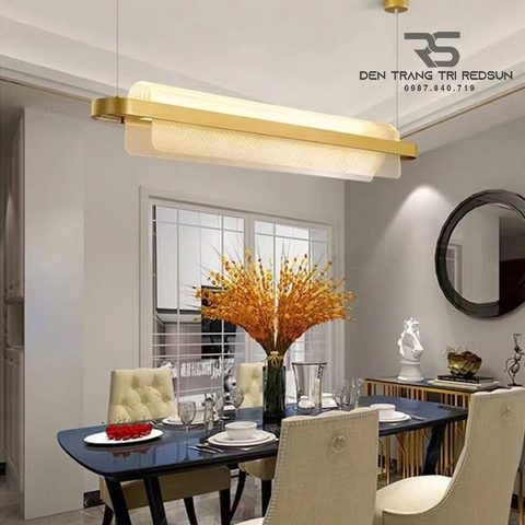 Đèn Thả Bàn Ăn Hiện Đại Phong Cách Bắc Âu Dáng Dài DC-T091