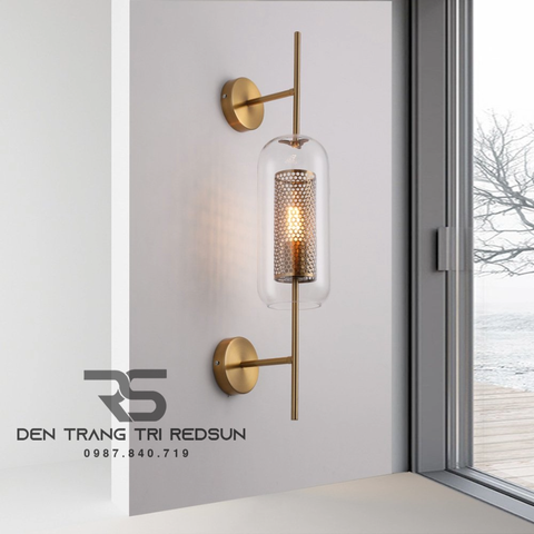 Đèn Tường Bắc Âu Trang Trí Phòng Khách, Phòng Ngủ, Cầu Thang Phong Cách Retro DT-111