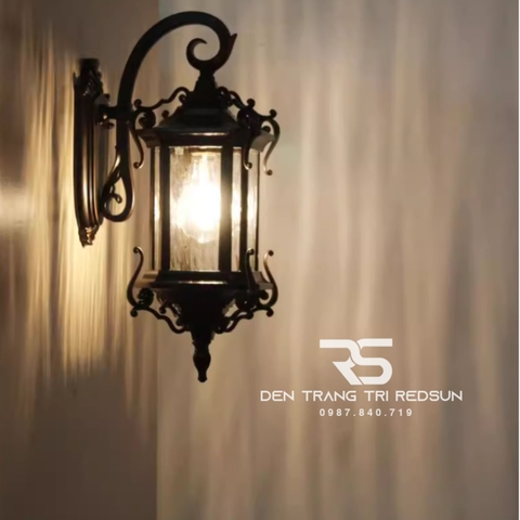 Đèn Tường Chùa Hợp Kim Lắp Ngoài Trời DT-C8012