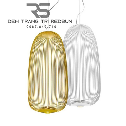 Đèn Thả Lồng Sắt Phong Cách Bắc Âu CDT-T041 Dáng A