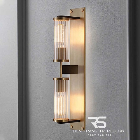 Đèn Tường Trang Trí Phòng Khách, Phòng Ngủ, Cầu Thang Phong Cách Bắc Âu Chất Liệu Pha Lê DTP-009