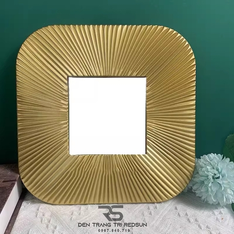Gương Treo Tường Nghệ Thuật Trang Trí Phòng Khách, Phòng Ngủ Phong Cách Bắc Âu GDC-007