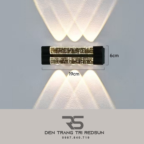 Đèn Led Tường Trang Trí Ngoài Trời, Phòng Khách, Phòng Ngủ, Cầu Thang Hiện Đại DT-C9393/6