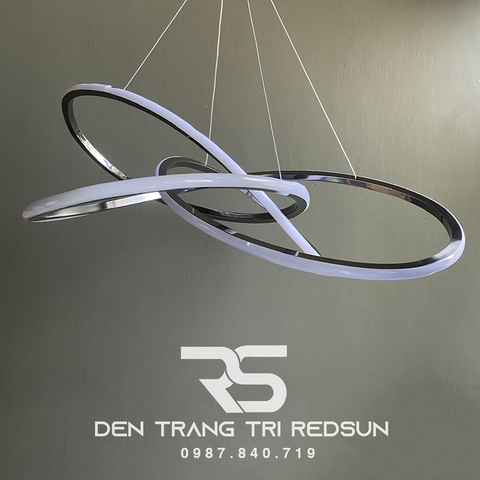 Đèn Thả Trần Hiện Đại Vòng Đan Xen Phong Cách Bắc Âu DC-1013